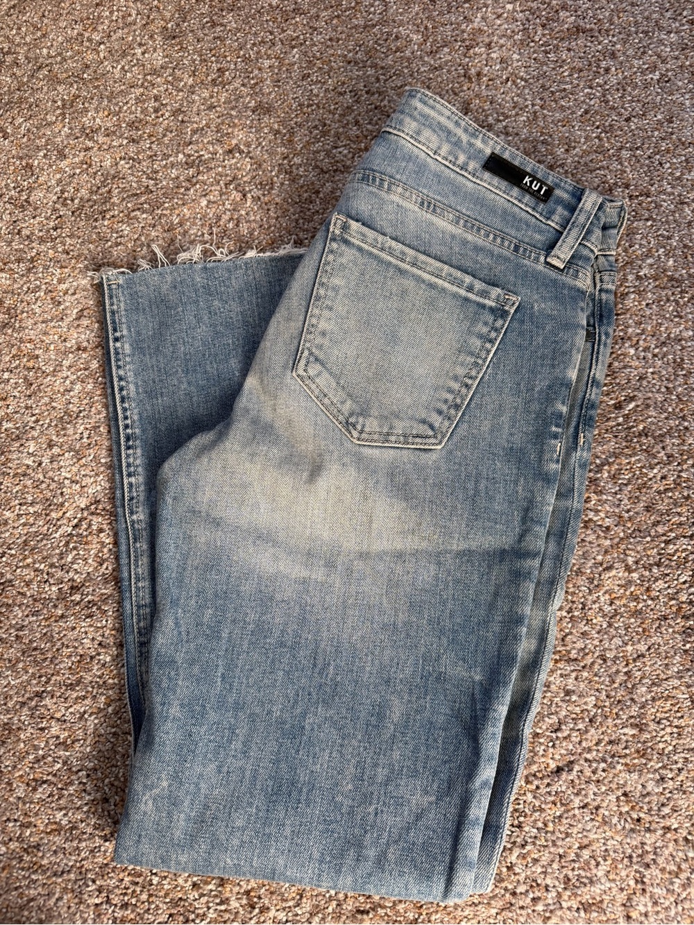 Kut from the Kloth Cropped Kelsey Flare Jeans
